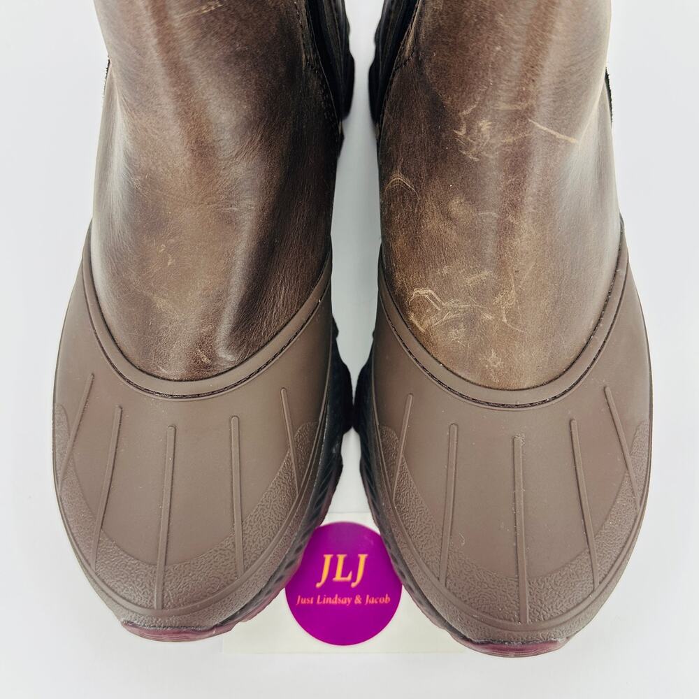 L.L. Bean Womens Storm Chaser 6 Pull-On Waterproof Insulated Boots Size 9.5 Wide - Picture 4 of 11